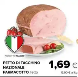 Oasi Pettro di tacchino nazionale parmocotto offerta