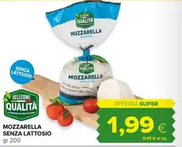 Oasi Mozzarella senza lattosio offerta