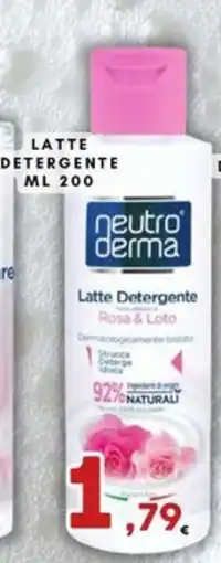 Ferdico Latte Detergente Rosa & Loto Neutro Derma offerta
