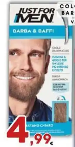Ferdico Just for men colorazione barba & baffi offerta