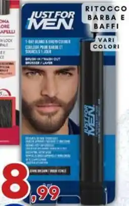 Ferdico Ritocco barba e baffi Just for Men offerta