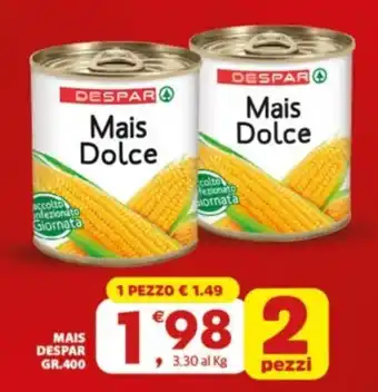 Despar Sicilia Mais Dolce Despar offerta