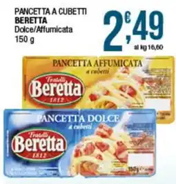 Sidis Pancetta a cubetti Beretta Dolce/Affumicata offerta