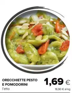 Oasi Orecchiette pesto e pomodorini offerta