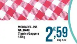 Sidis Mortadellina Galbani Classica offerta