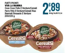Sidis CerealSi Viva la Mamma offerta