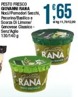 Sidis Pesto fresco Giovanni Rana offerta