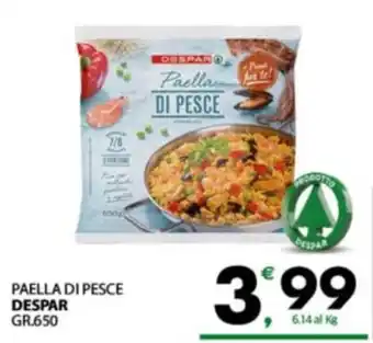 Despar Sicilia Paella di pesce Despar offerta