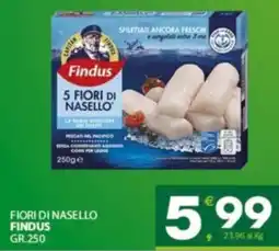 Despar Sicilia Fiori di nasello Findus offerta