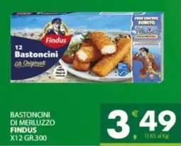 Despar Sicilia Bastoncini di merluzzo Findus offerta