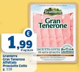Sigma GranTenerone Affettato Prosciutto Cotto offerta