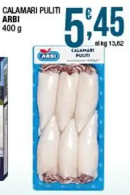 Sidis Calamari puliti Arbi offerta
