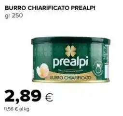 Oasi Burro chiarificato Prealpi offerta