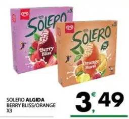 Despar Sicilia Solero Algida Berry Bliss/Orange offerta