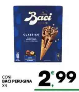 Despar Sicilia Coni Baci Perugina offerta
