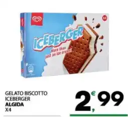 Despar Sicilia Gelato biscotto Iceberger Algida offerta