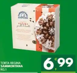 Despar Sicilia Torta Regina Sammontana offerta