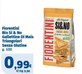 Sigma Fiorentini Gallettine Di Mais Triangolari Senza Glutine offerta