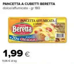 Oasi Pancetta affumicata Beretta offerta