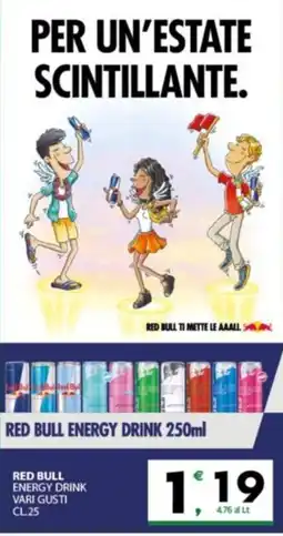 Despar Sicilia Red Bull Energy Drink offerta