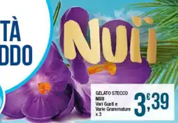 Sidis Gelato stecco Nuii offerta