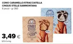 Oasi Cinque stelle Sammontana Caramello salato offerta
