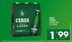 Despar Sicilia Ceres premium lager offerta