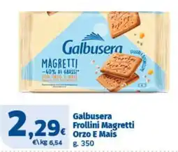 Sigma Galbusera Frollini Magretti Orzo E Mais offerta