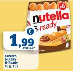 Sigma Ferrero Nutella B-Ready offerta