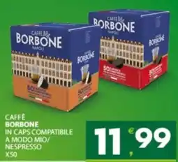 Despar Sicilia Caffè Borbone offerta