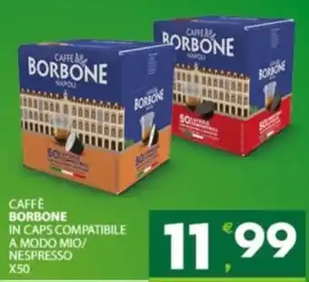 Despar Sicilia Caffè Borbone offerta