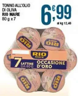 Sidis Tonno all'olio di oliva Rio Mare offerta