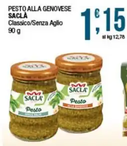 Sidis Pesto alla genovese Sacla offerta