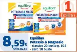 Sigma Equilibra Potassio & Magnesio offerta