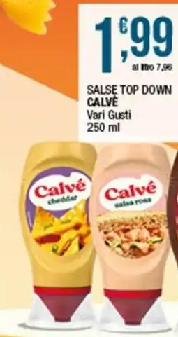 Sidis Salse Top Down Calvé offerta