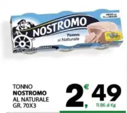 Despar Sicilia Tonno Nostromo al Naturale offerta