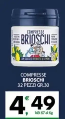 Despar Sicilia Compresse Brioschi offerta