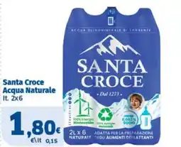 Sigma Santa Croce Acqua Naturale offerta