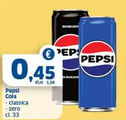 Sigma Pepsi Cola classica offerta
