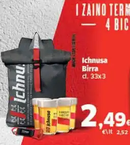 Sigma Ichnusa Birra offerta
