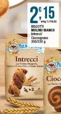 Sidis Biscotti Mulino Bianco Intrecci/Cioccograno offerta