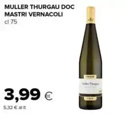 Oasi Muller Thurgau Doc Mastri Vernacoli offerta