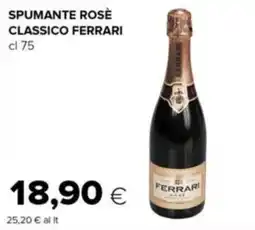 Oasi Spumante Rosè Classico Ferrari offerta