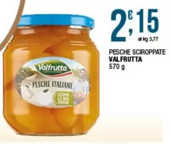Sidis Pesche sciroppate Valfrutta offerta
