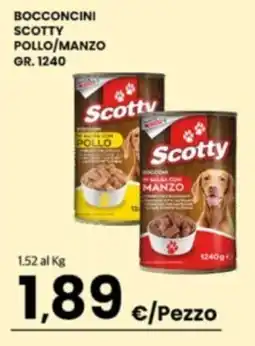 Despar Sicilia Bocconcini Scotty Pollo/Manzo offerta
