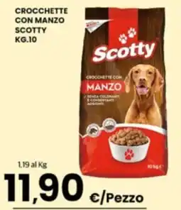 Despar Sicilia Crocchette con manzo Scotty offerta