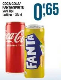 Sidis Coca Cola/Fanta/Sprite offerta