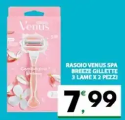 Despar Sicilia Rasoio Venus Spa Breeze Gillette offerta