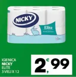 Despar Sicilia Igienica Nicky Elite offerta
