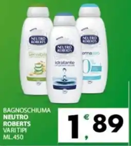 Despar Sicilia Bagnoschiuma Neutro Roberts offerta